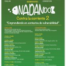 Afiche-programa. Nadando contra la corriente 2. Nov. 2014